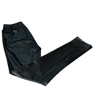 Black Shiny Leggings